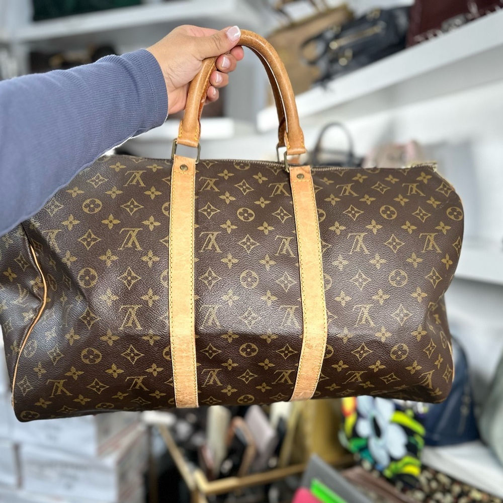$2600 Retail LV Monogram Keepall 50cm